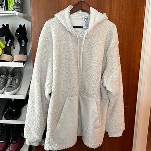 SOLD Adidas Sherpa Jacket